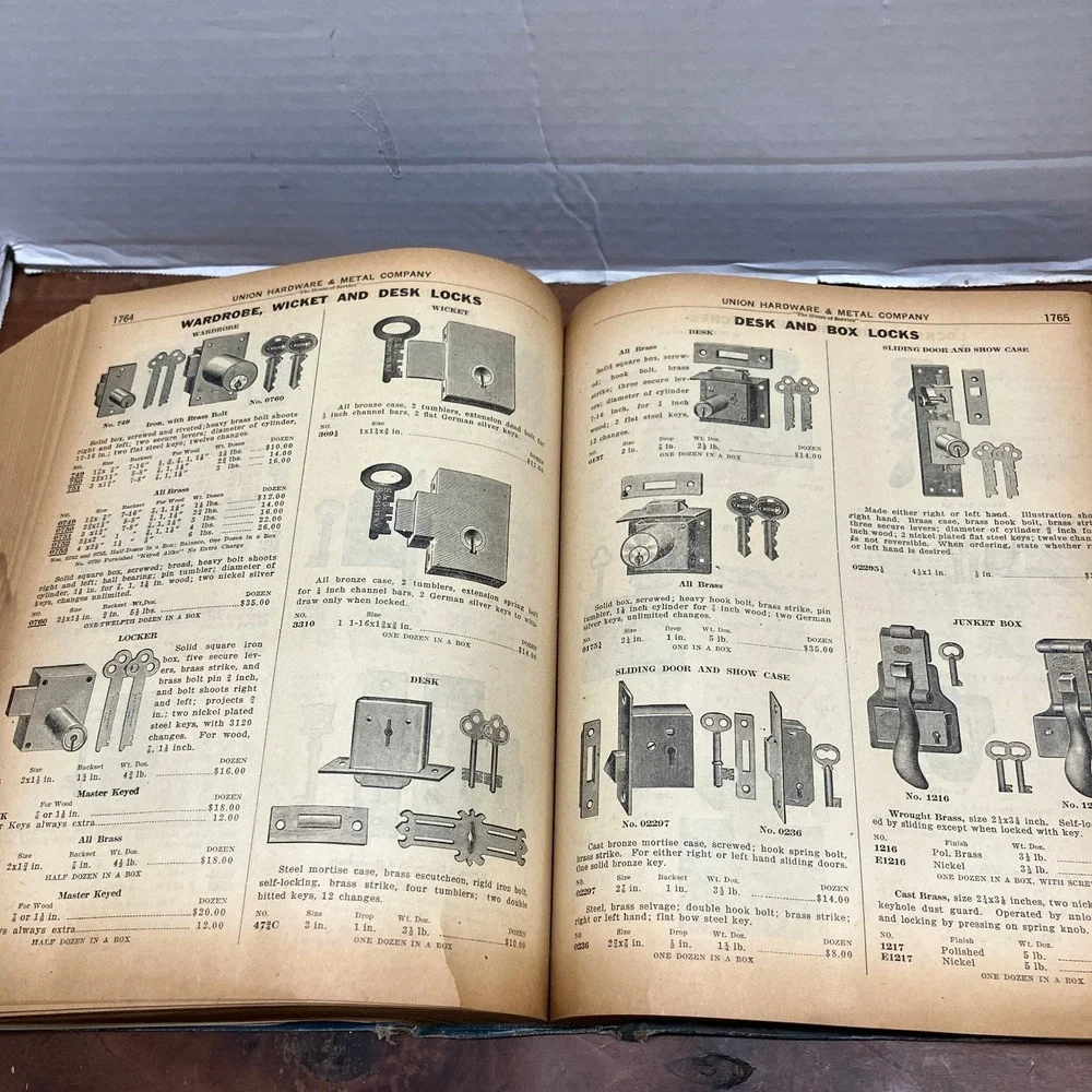 Union Hardware & Metal Co. General Catalogue No 26 1922 Vintage Industrial